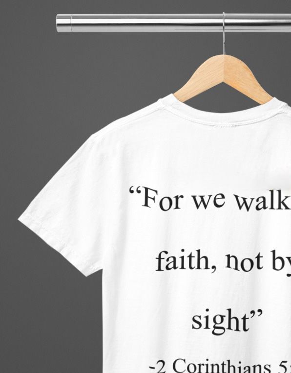 Short sleeve unisex inspirational t-shirt
