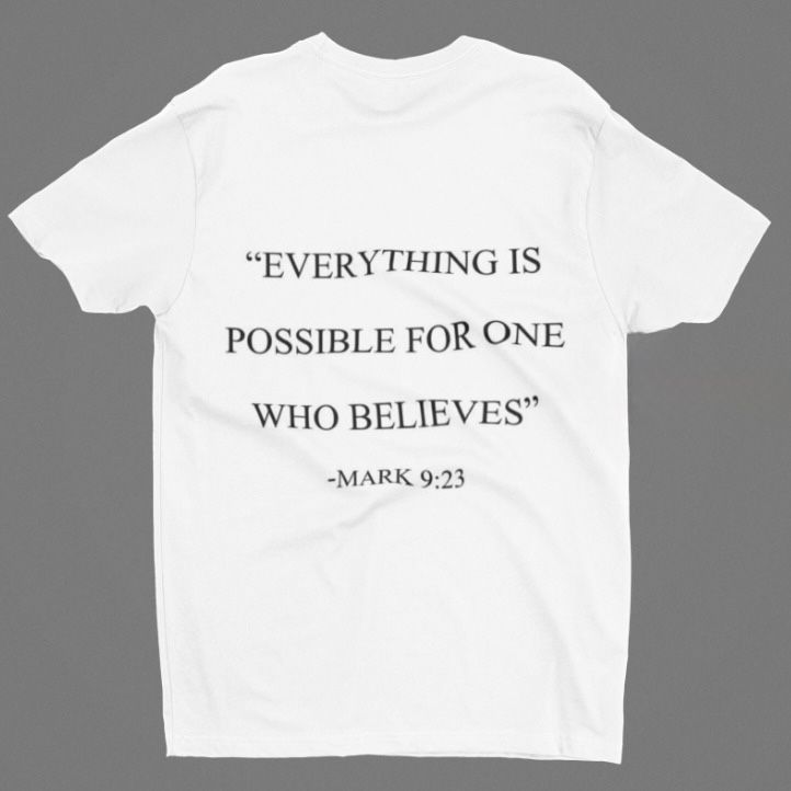 Buy Christian Quote T-Shirts – Short Sleeve Unisex Religious Apparel for Women/Men